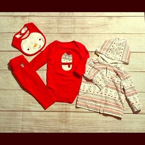 Gymboree 4 piece set 6-12M - EUC